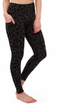 Crossover Leggings with Stash Pocket - Nocturnal