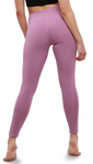 Crossover Leggings with Stash Pocket - Orchid